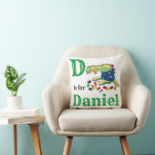 Coussin D est pour bébé garçon Daniel (Chaise)
