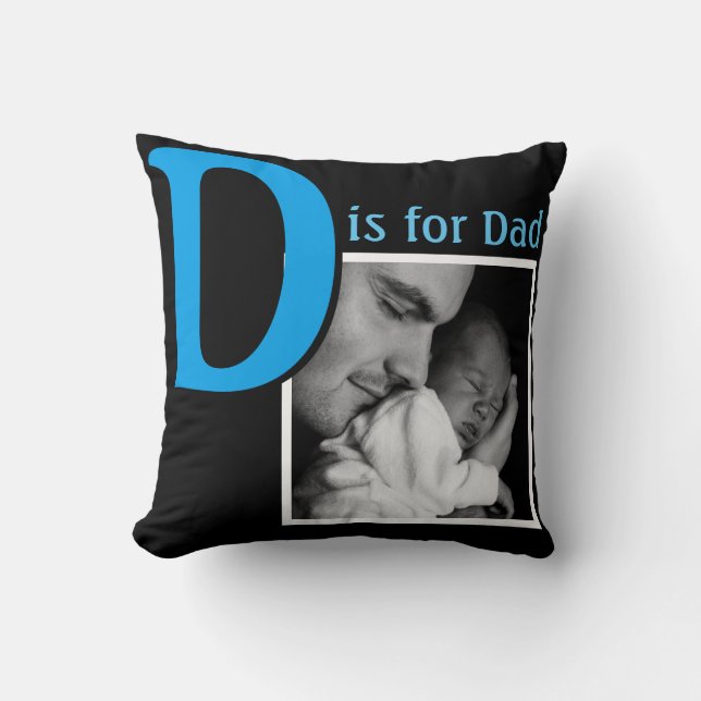 Coussin D est pour papa (Recto)