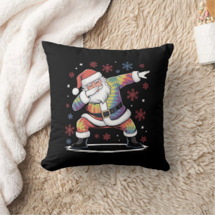Coussin Dabbing Noël Santa Pull de Noël Ugly Christmas Xma