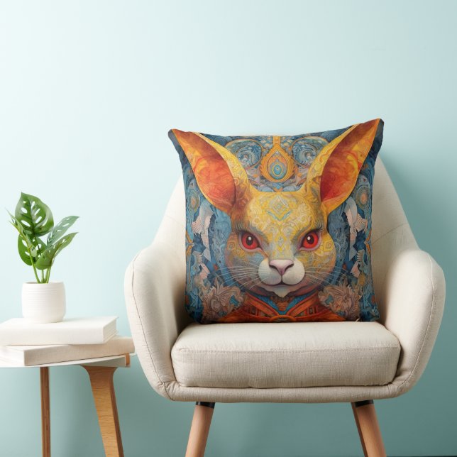 Coussin d'accent arrière - plan décoratif Kangaroo (Chaise)