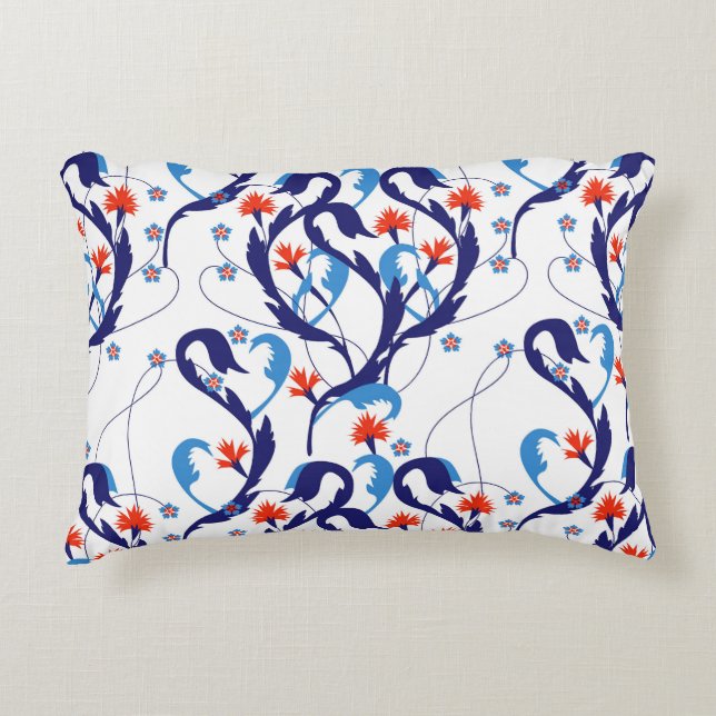 Coussin d'accent avec motif turc (Devant)