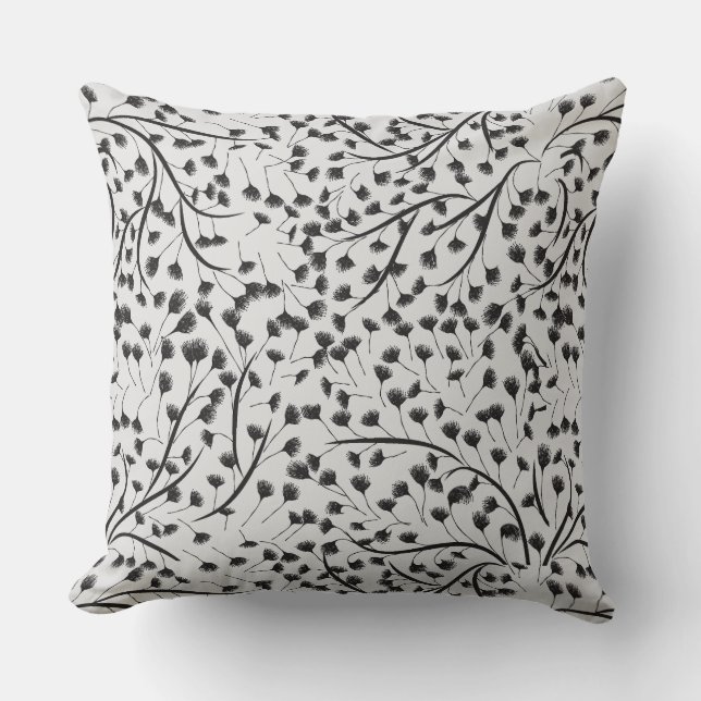 Coussin d'accent - Botanique Coussin de jet (Recto)