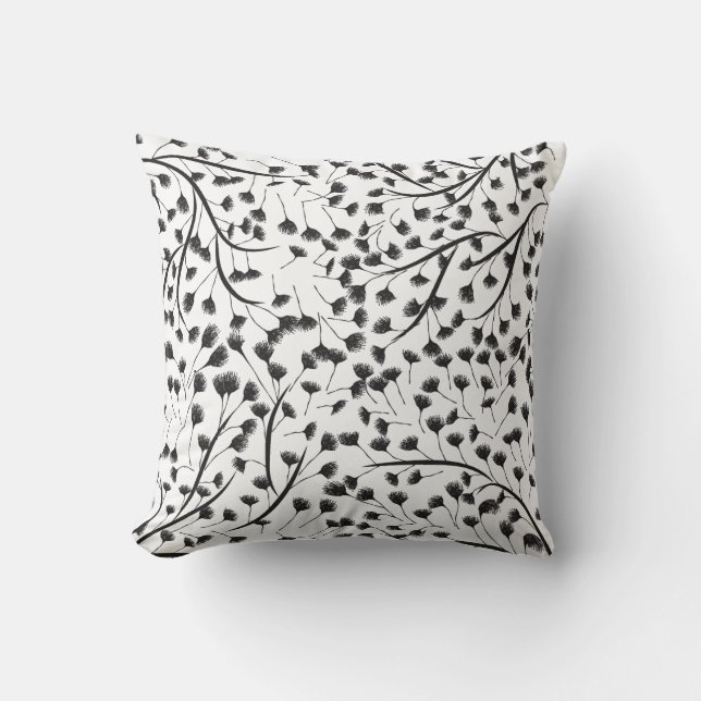 Coussin d'accent - Botanique Coussin de jet (Recto)