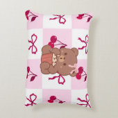 Coussin d'accent Bows & Bears (Dos(Vertical))