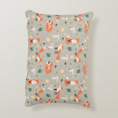 Coussin d'accent Bunny et Fox (Dos(Vertical))
