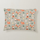 Coussin d'accent Bunny et Fox (Dos)