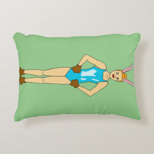 coussin d'accent bunnygirl