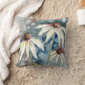 Coussin d'accent Coneflower Aquarelle (Couverture)