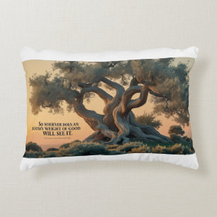 Coussin d'accent - Coussin d'arbre d'olive islamiq