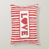 Coussin d'accent d'amour (Devant(Vertical))