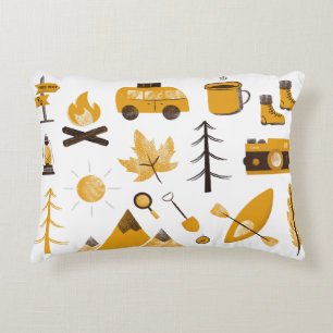 Coussin d'accent de Camper pour enfants heureux