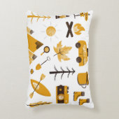 Coussin d'accent de Camper pour enfants heureux (Devant(Vertical))