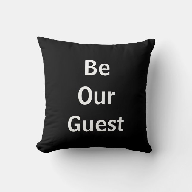 Coussin d'accent de chambre d'amis (Recto)