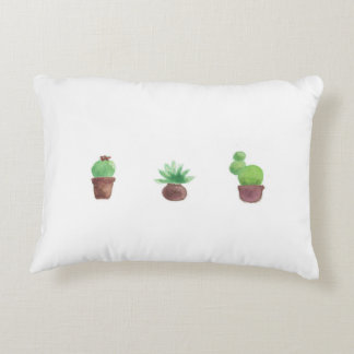Coussin d'accent de conception de cactus