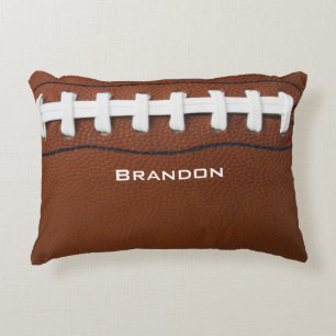 Coussin d'accent de conception de football