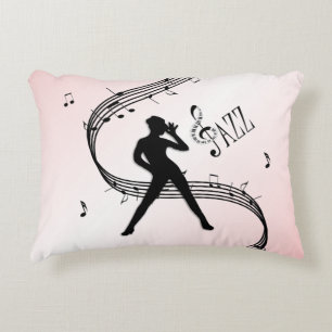 Coussin d'accent de danse Jazz Rose