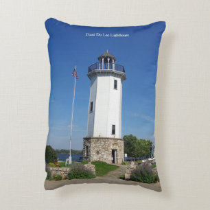 Coussin d'accent de Fond Du Lac Lighthouse