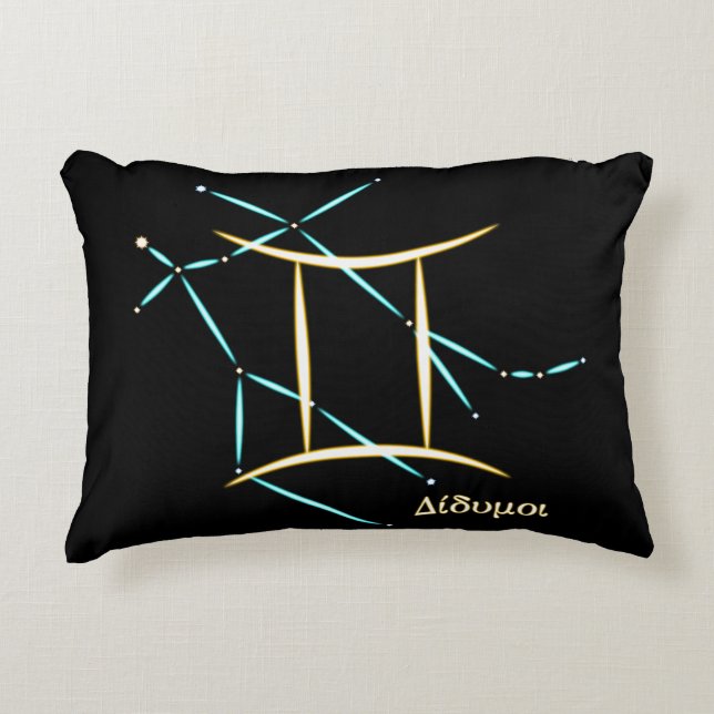 Coussin d'accent de la constellation du zodiaque G (Devant)