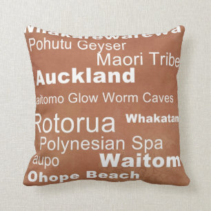 Coussin d'accent de la Nouvelle Zélande