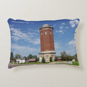 Coussin d'accent de la tour d'eau Manistique