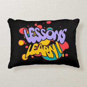 COUSSIN D'ACCENT DE LEÇONS DE ÉCLABOUSSURE DE PEIN