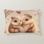 Coussin d'accent de mignonette petits ours (Devant)