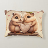 Coussin d'accent de mignonette petits ours (Dos)