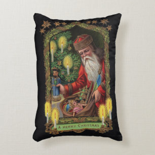 Coussin d'accent de Père Noël d'express d'orient