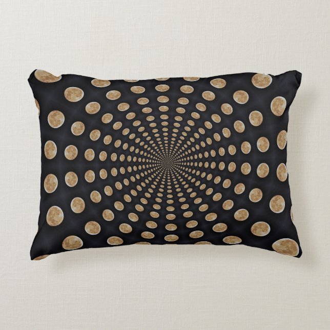 Coussin d'accent de plusieurs lunes (Devant)