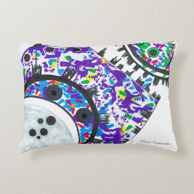 coussin d'accent "Deco Cogs" (Devant)