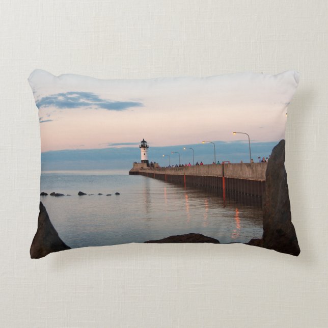 coussin d'accent double face Duluth North Pier (Devant)