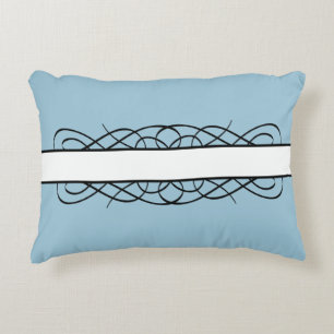 Coussin d'accent florissant ivoire déco