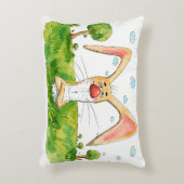 Coussin d'accent Funny Bunny - Lapin de dessin ani (Devant(Vertical))