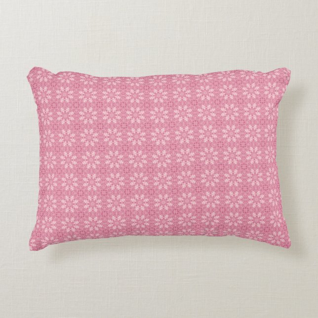 Coussin d'accent motif de deux couleurs (Devant)