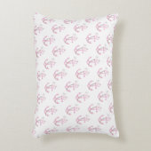Coussin d'accent nautique | Eau rose Anchor Co (Devant(Vertical))