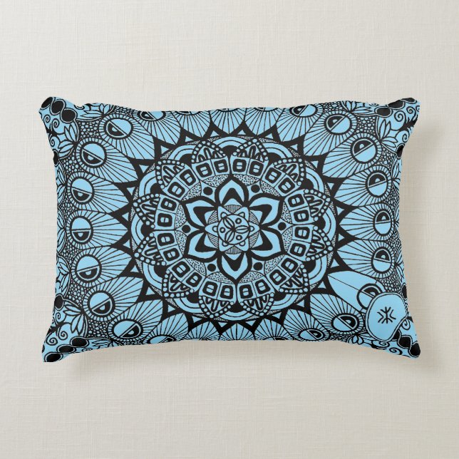 Coussin d'accent « Phi » (monochrome) (Devant)