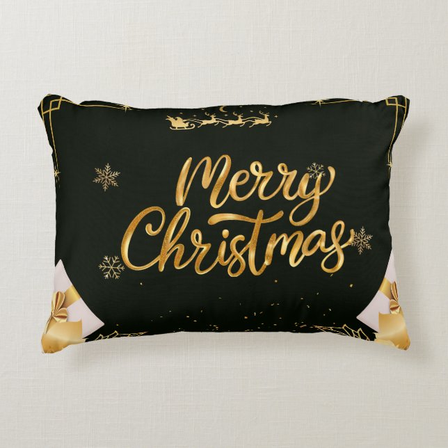 Coussin d'accent pour Noël (Devant)
