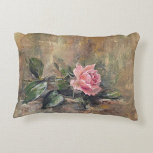 Coussin d'accent Rose de Grâce Rougissante