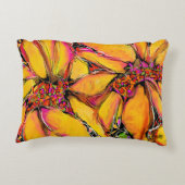coussin d'accent "Tournesol magique" (Dos)