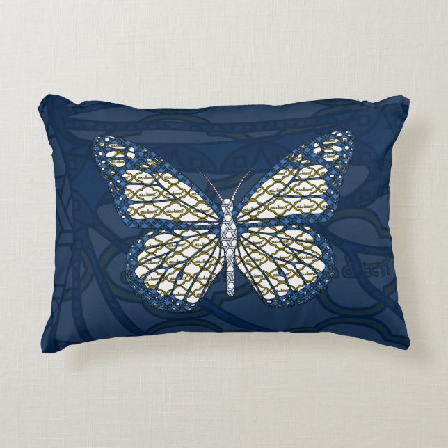 Coussin d'accentjuif monarque (Devant)