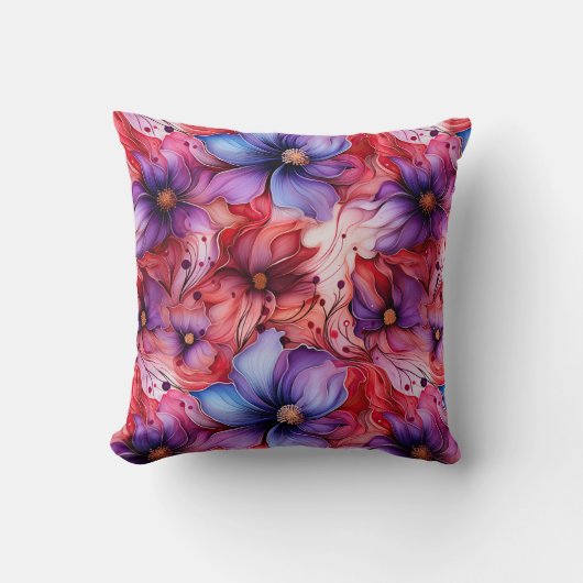 Coussin d'accents floraux (Recto)