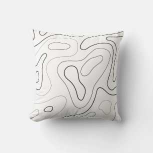Coussin d'accents imprimé par carte