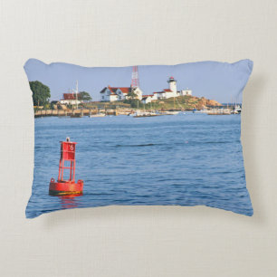 Coussin d'accents MA du phare de Eastern Point