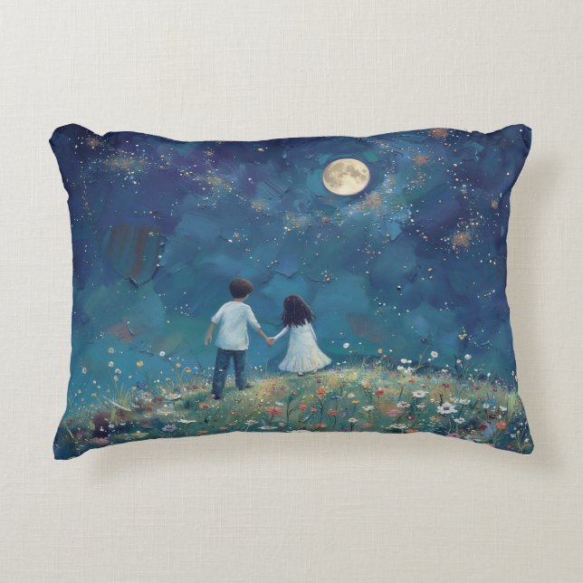 Coussin d'accents Sky de nuit (Devant)
