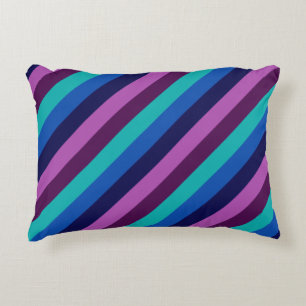 Coussin d'accentuation bleu violet Turquoise