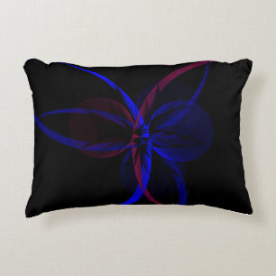 Coussin d'accentuation d'abstraction géométrique