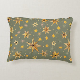 Coussin d'accentuation de conception vintage Star