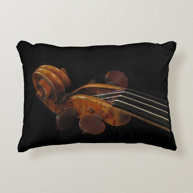 Coussin d'accentuation de défilement de violon (Devant)