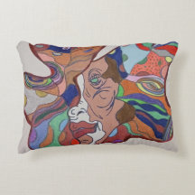 Coussin d'accentuation de la feuille papillon