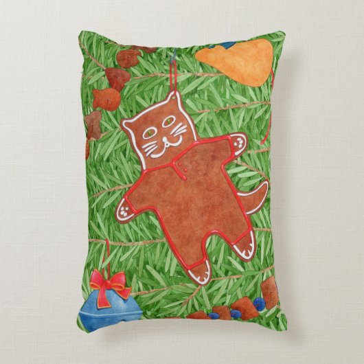 Coussin d'accentuation de la KITTY GINGERBREAD (Devant(Vertical))
